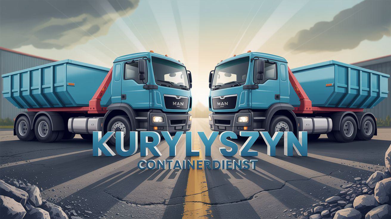 Zwei MAN Trucks stehen sich gegenüber