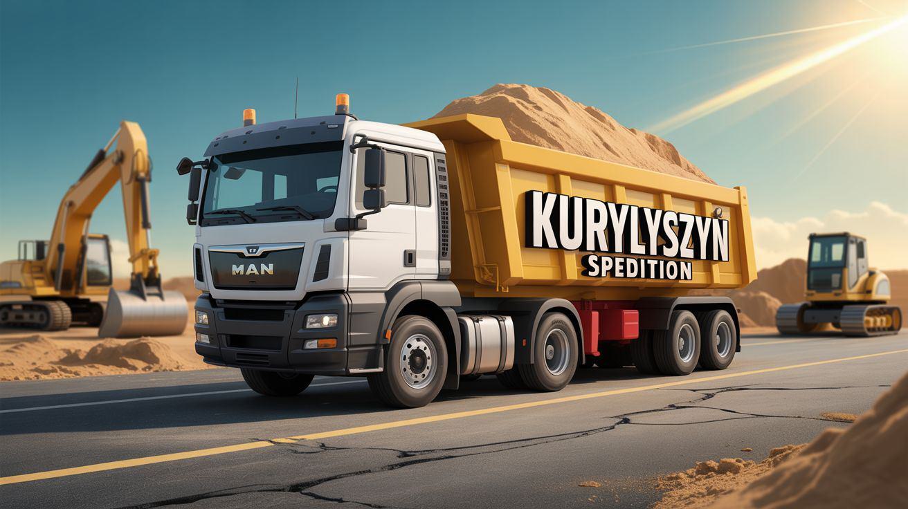 MAN Truck auf Autobahnbaustelle