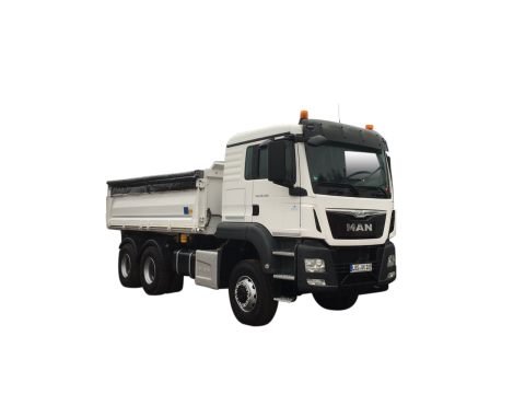 MAN Truck mit Kipphänger