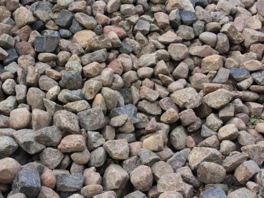Feldsteine verschieden Größen